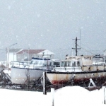  Rivière-au-Tonnerre l'hiver