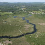  Les passerelles vue de haut