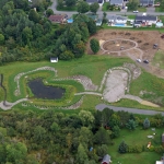  Photo aérienne du Marais Bellevue (crédit : Giancarlo Cesarello, 2020)