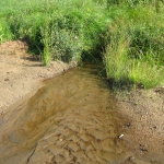  Accumulation de sable vers le lac