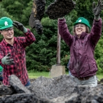  Journée de dépavage au Jardin urbain du Vieux-Gatineaui