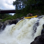  Chutes «Le Grand Sault», site historique où a naufragé le général Arnold en nov. 1775