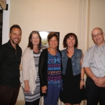  L'équipe de travail du docu «Au fil de la rivière Chaudière»: Jean Maheux, Linda Loignon, Marie-Andrée Quirion, Linda Champagne, Simon Paquet