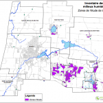  Zones d'études de la MRC